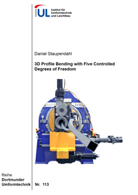 3D profile bending with five controlled degrees of freedom