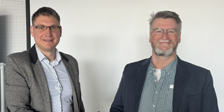 Besuch von Dr. Béres Gábor József / Foto mit Prof. Korkolis