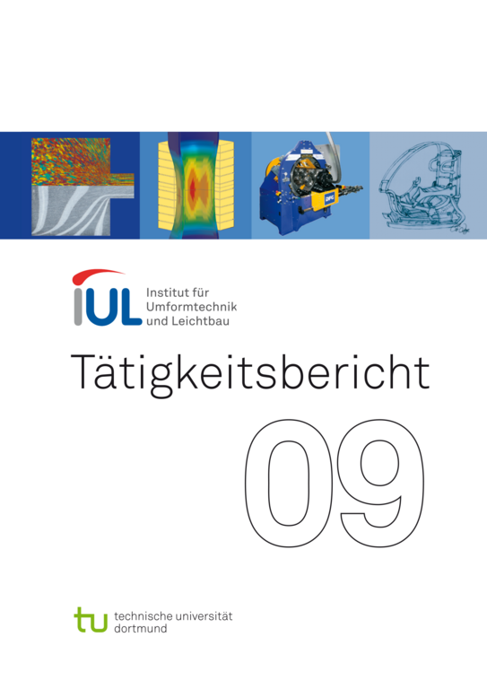 Cover des Tätigkeitsberichts für das Jahr 2009